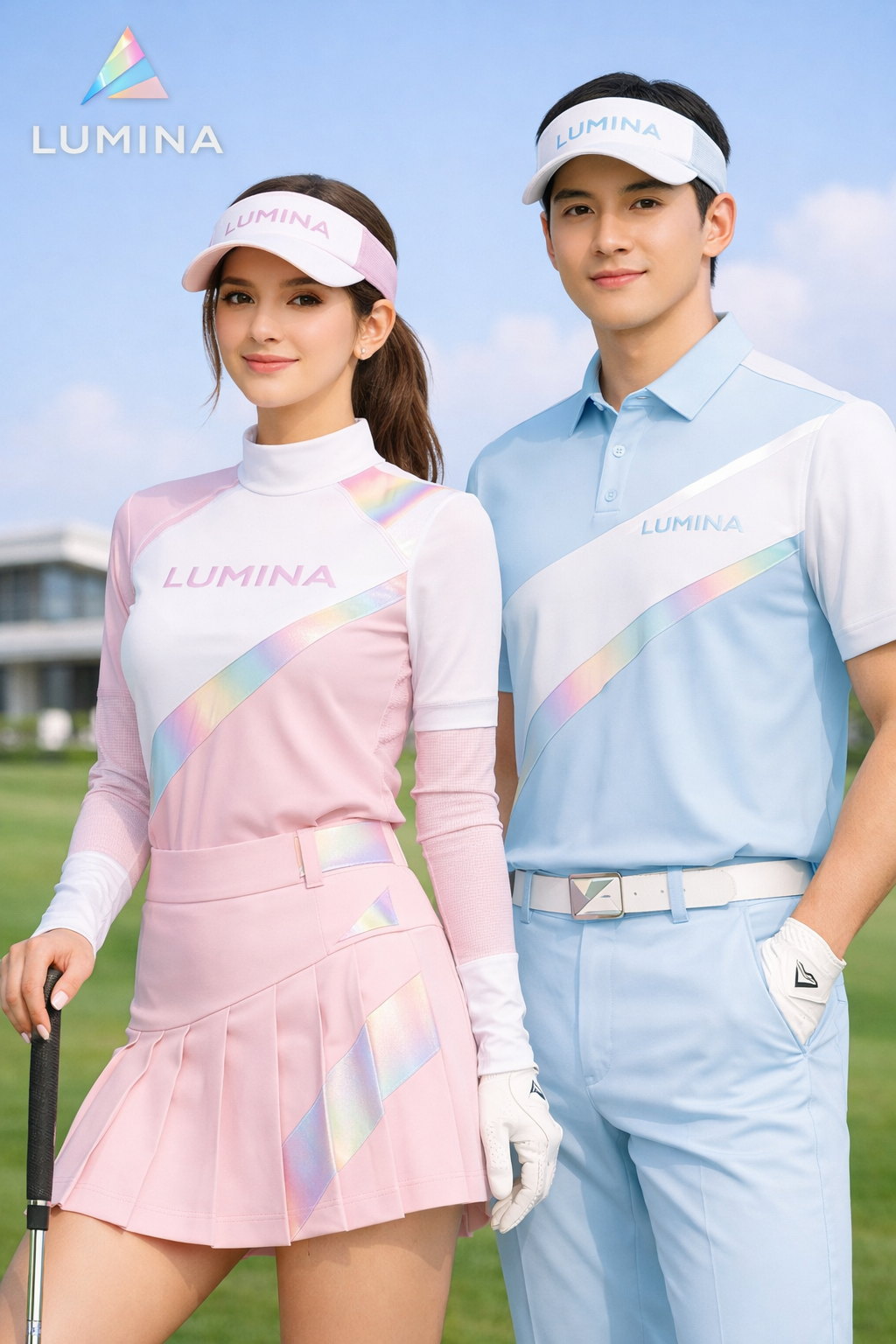 Holographic Sash Duo